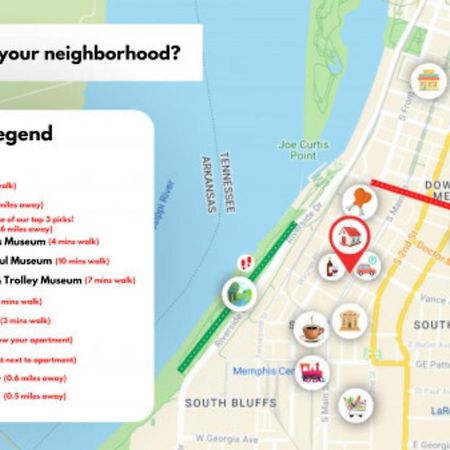 Sophisticated Apartment Downtown ممفيس المظهر الخارجي الصورة